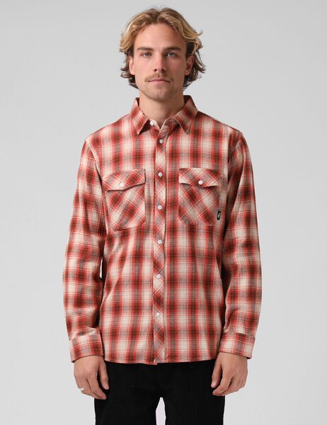 FLANNEL LS SHIRT-mens-Backdoor Surf