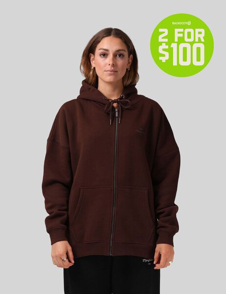 2FOR 100 ZIP THRU HOOD-womens-Backdoor Surf