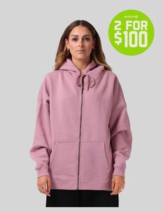 2FOR 100 ZIP THRU HOOD-womens-Backdoor Surf