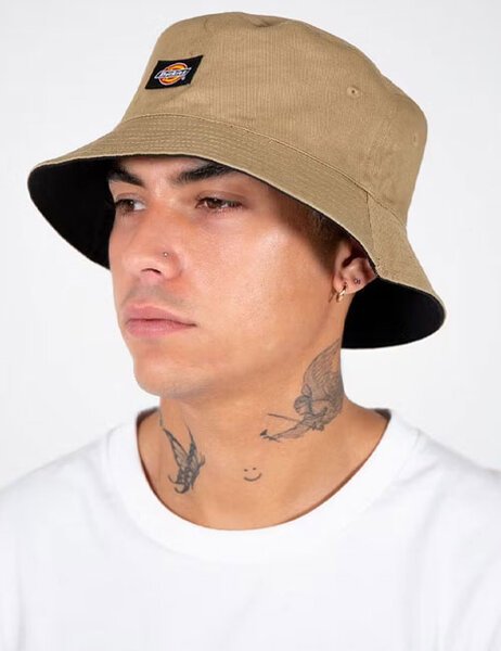 CLASSIC LABEL REVERSIBLE BUCKET HAT-mens-Backdoor Surf