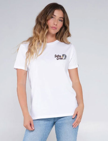 FISH N CHIPS BOYFRIEND TEE-womens-Backdoor Surf