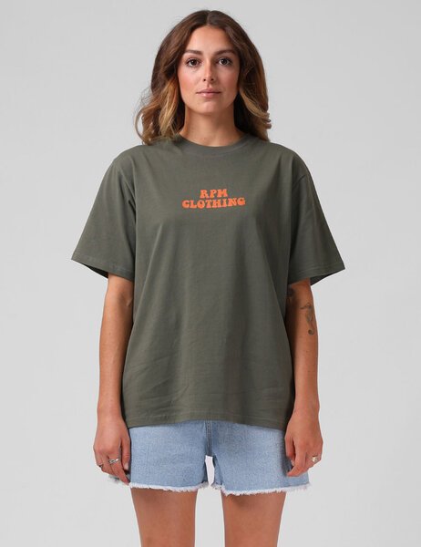 BUBBLE TEE-womens-Backdoor Surf