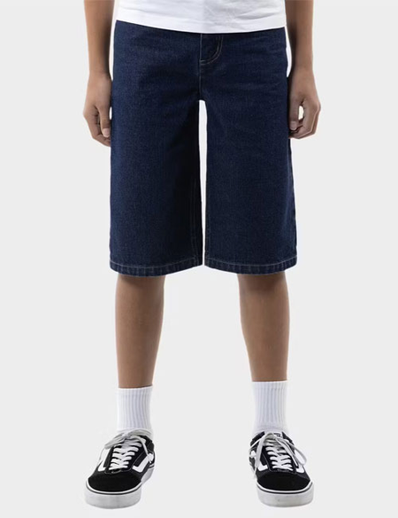 BOYS OVAL STRIP CARPENTER SHORT