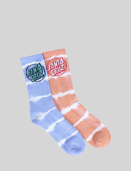 GIRLS TTE DOT CREW SOCK - 2 PACK