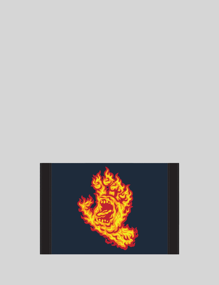 FLAMING HAND WALLET