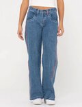 FLIP MOMMY LOW RISE WIDE LEG DENIM JEAN