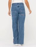 FLIP MOMMY LOW RISE WIDE LEG DENIM JEAN