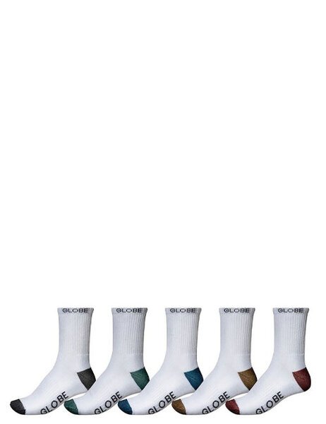 INGLES CREW SOCK 5 PACK-mens-Backdoor Surf