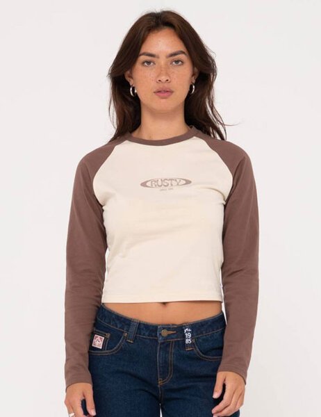 ROVAL RAGLAN SLEEVE SKIMMER TEE-womens-Backdoor Surf