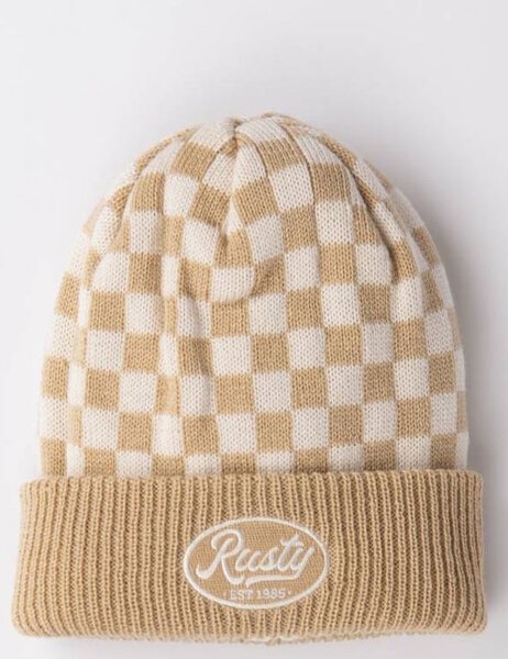 CHECK MATE BEANIE-womens-Backdoor Surf