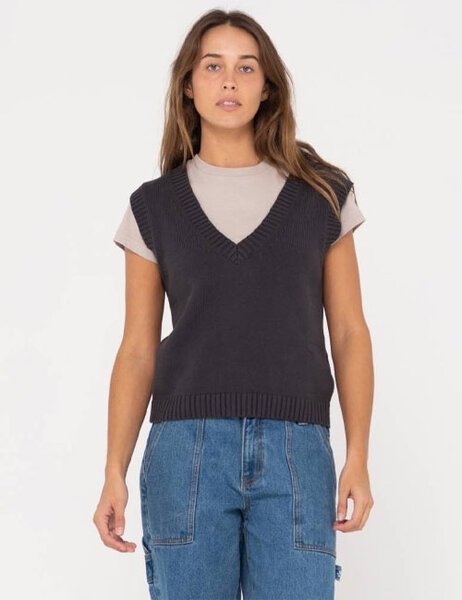 NERO SLEEVELESS KNIT VEST-womens-Backdoor Surf