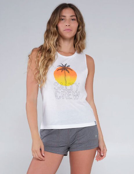 SUMMER VIBE MUSCLE TANK-womens-Backdoor Surf