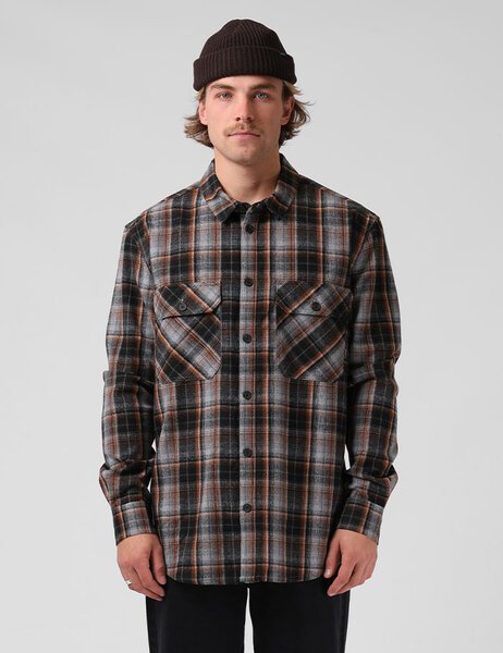 PLAID LS SHIRT-mens-Backdoor Surf