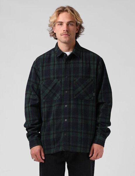 PLAID SHACKET-mens-Backdoor Surf