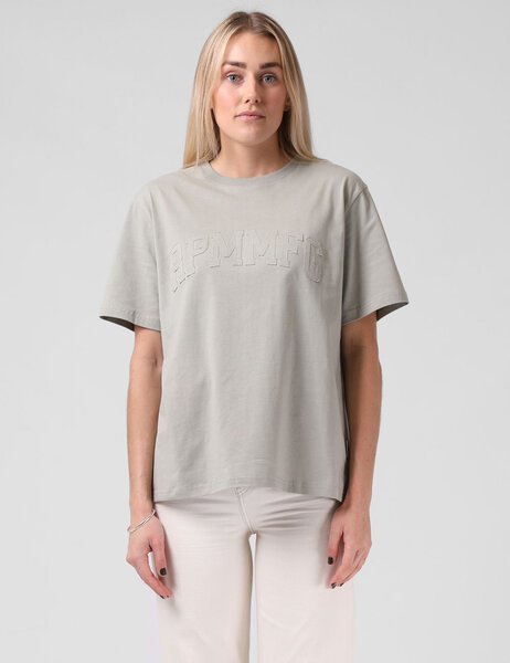 COLLEGE APPLIQUE OS TEE-womens-Backdoor Surf