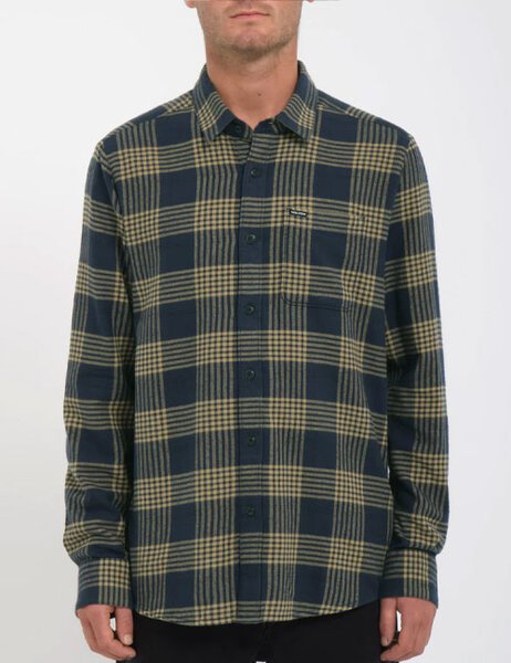 CADEN PLAID LS SHIRT-mens-Backdoor Surf