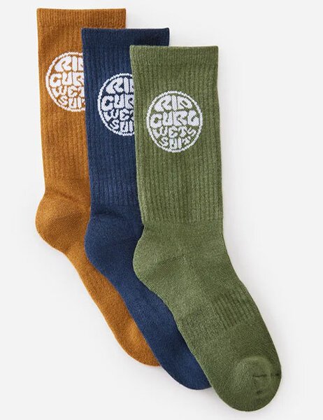 WETTY CREW SOCK - 3 PACK-mens-Backdoor Surf