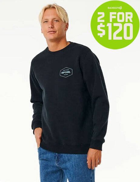 2FOR 120 STAPLER CREW-mens-Backdoor Surf