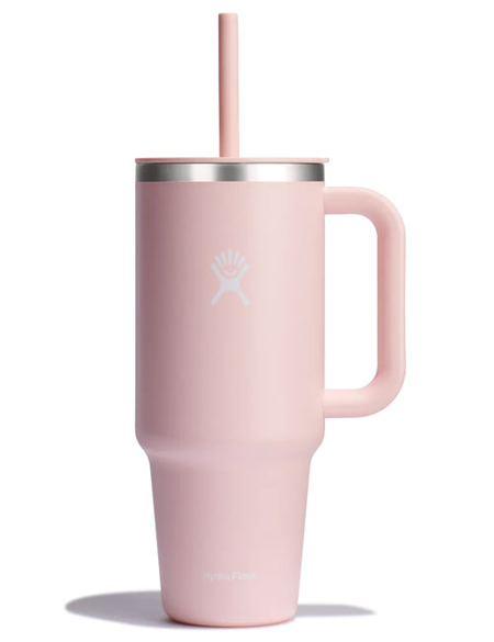 ALL AROUND TRAVEL TUMBLER WITH STRAW - 40oz