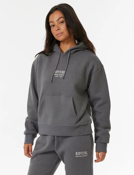 SURF STAPLE RELAXED HOOD-womens-Backdoor Surf