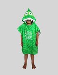 KIDS DINO HOODED TOWEL