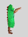 KIDS DINO HOODED TOWEL