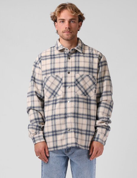 PLAID SHACKET-mens-Backdoor Surf