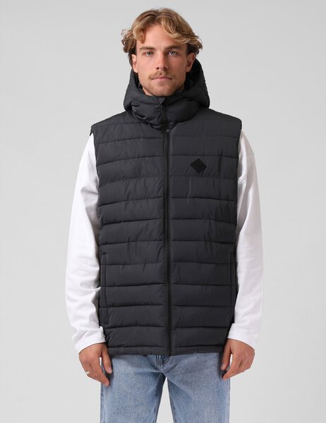 HOODED HIKE VEST-mens-Backdoor Surf