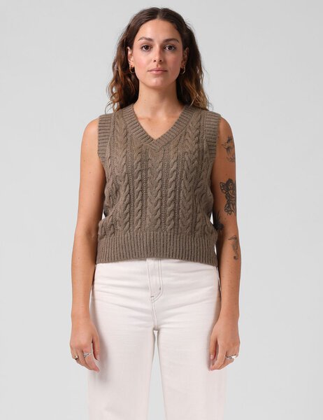 KNIT VEST-womens-Backdoor Surf