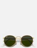 ROUND- GOLD CRYSTAL GREEN POLARIZED