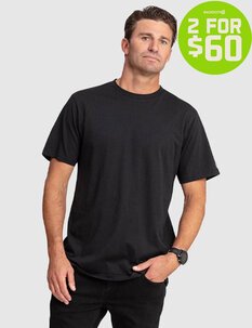 2FOR 60 SOLID TEE-mens-Backdoor Surf