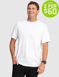 2FOR 60 SOLID TEE-mens-Backdoor Surf