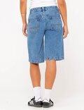 LOW RISE WIDE LEG DENIM JORT