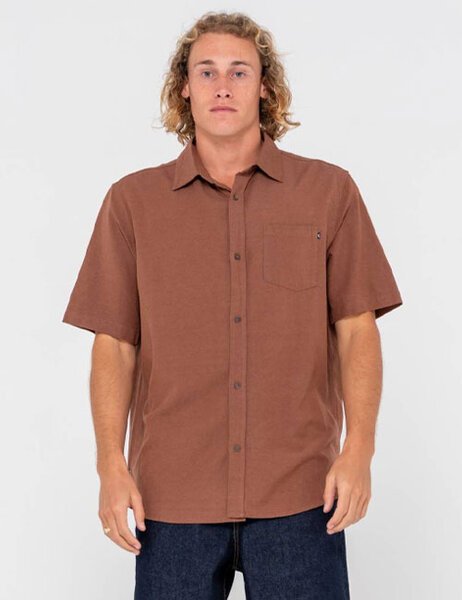 OVERTONE LINEN SHIRT-mens-Backdoor Surf