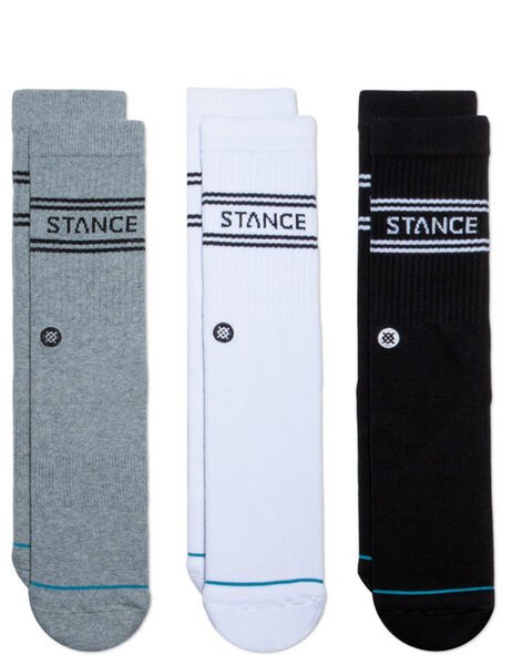 BASIC CREW SOCKS - 3 PACK-mens-Backdoor Surf