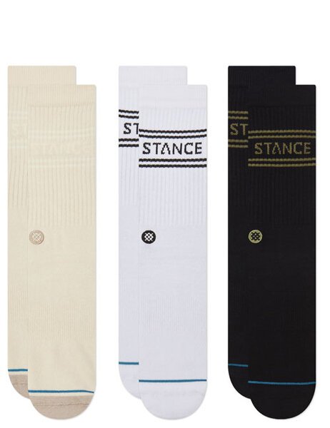 BASIC CREW SOCKS - 3 PACK-mens-Backdoor Surf