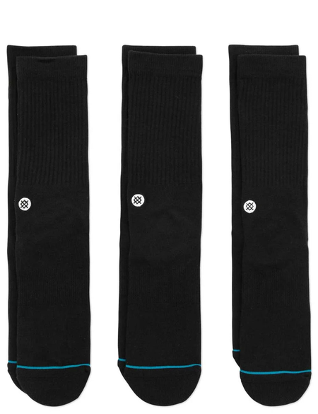 ICON CREW SOCKS - 3 PACK