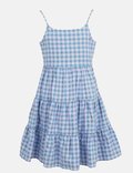 GIRLS NATALIE CHECK DRESS