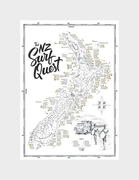 QUEST SURF SCRATCH MAP