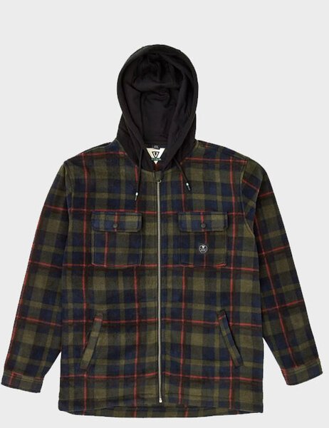 HERMOSA HOODED OVERSHIRT-mens-Backdoor Surf