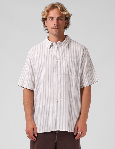 PIN STRIPE SHIRT-mens-Backdoor Surf