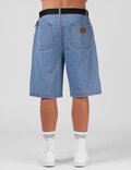 TAPE DENIM SHORT