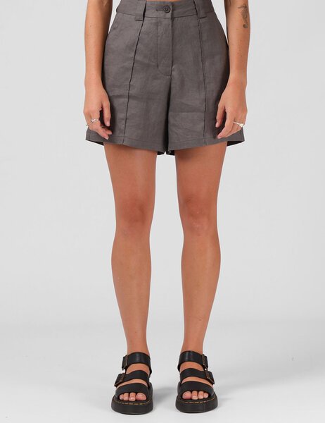 LINEN SHORT-womens-Backdoor Surf