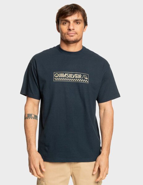 BUBBLE CHECK TEE-mens-Backdoor Surf