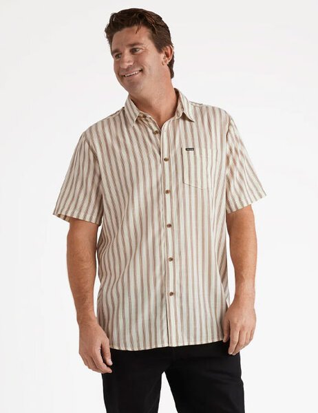 ARVOSTRIPE WOVEN SHIRT-mens-Backdoor Surf