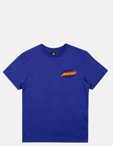 BOYS GLOBAL FLAME DOT TEE-kids-Backdoor Surf