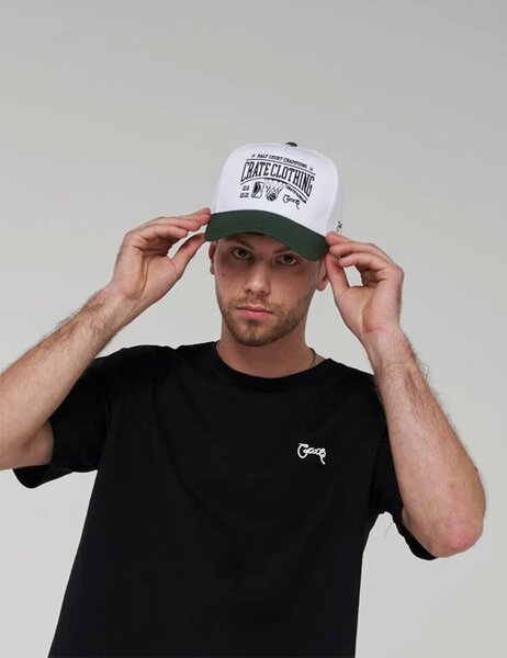 HALF COURT SNAPBACK-mens-Backdoor Surf