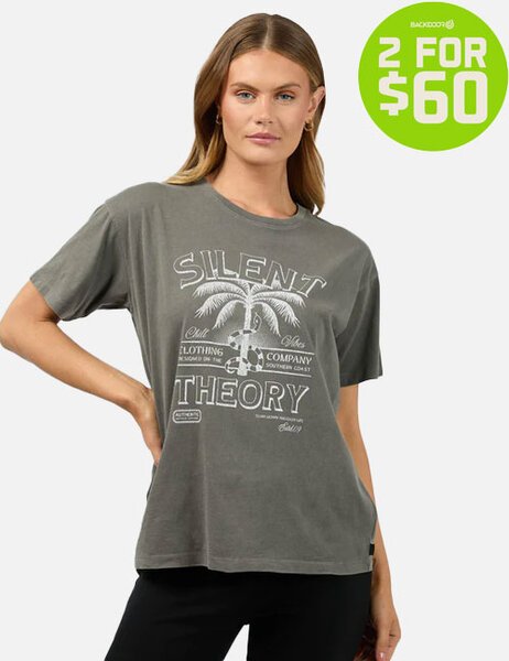 2FOR 60 PALM CHILL TEE-womens-Backdoor Surf