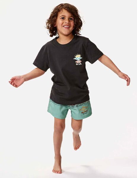 BOYS ICONS OF SHRED TEE-kids-Backdoor Surf