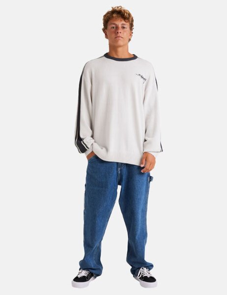 SCRIPT SWEATER-mens-Backdoor Surf